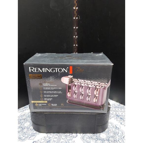 Remington Pro Hair Setter New Design Thermaluxe New in Box 20 ceramic rollers - Picture 1 of 4